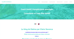 Desktop Screenshot of clairesavenca.com